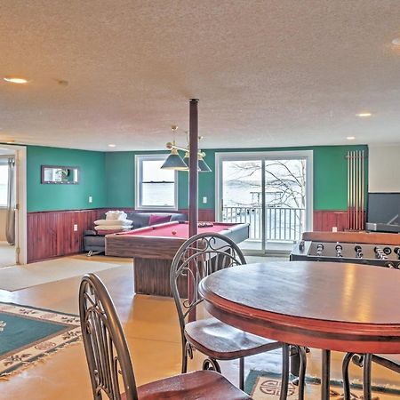 Waterfront Seneca Lake House Fire Pit And Boat Dock Geneva Exterior foto